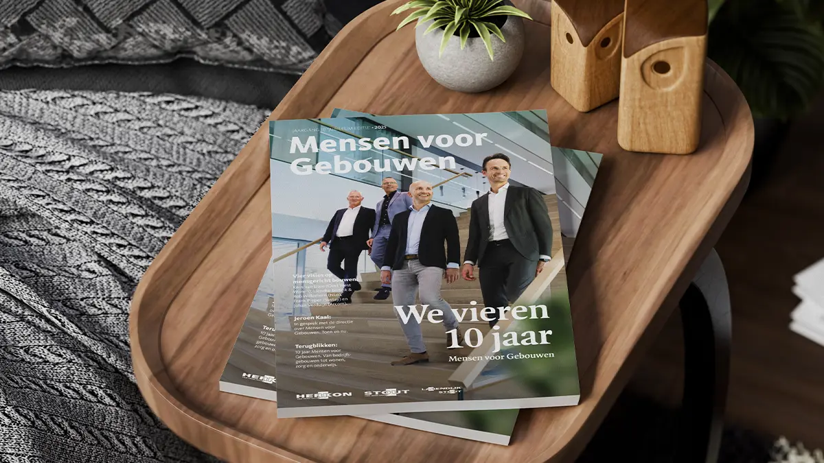 Stout mensen voor gebouwen magazine - 2025