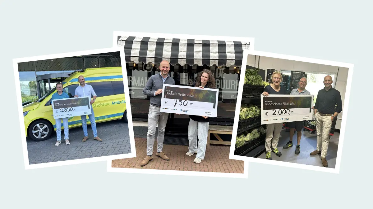 van herk groep - goede doelen actie