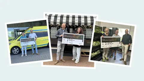 van herk groep - goede doelen actie